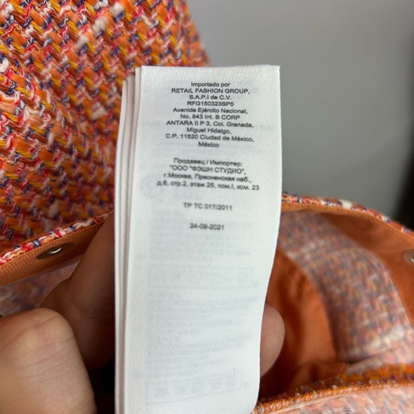 Maje Moda Tweed Shirt Dress Size EU 38 US 6 - Picture 13 of 14